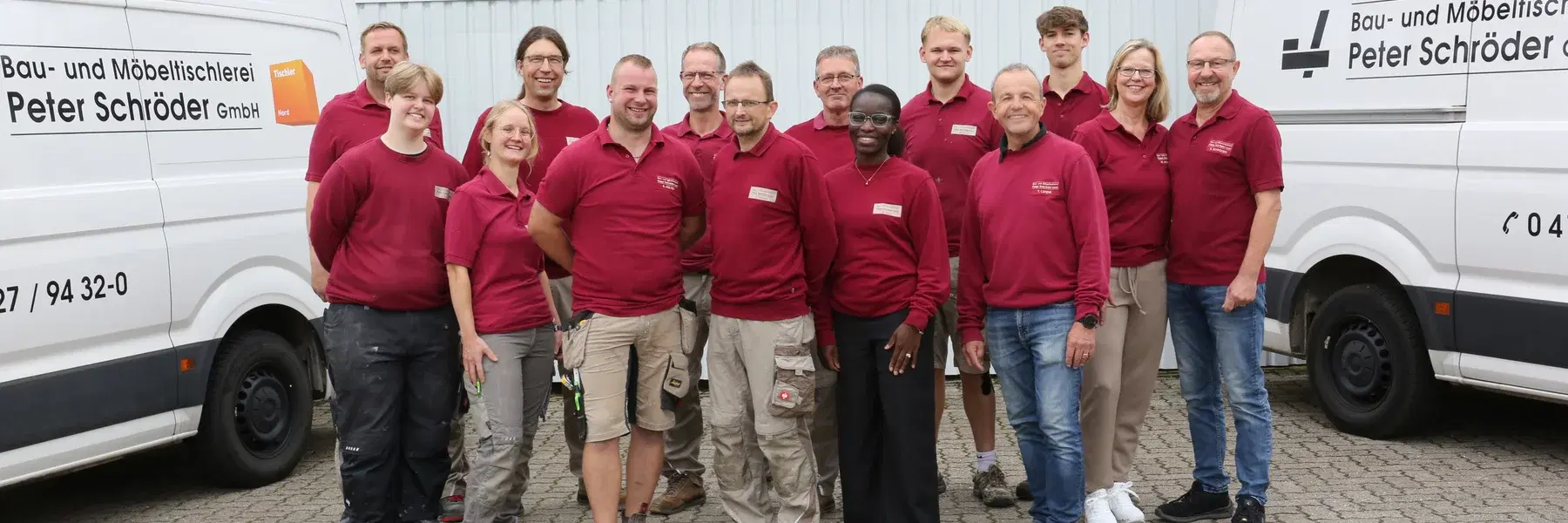 Das Team der Tischlerei Peter Schröder